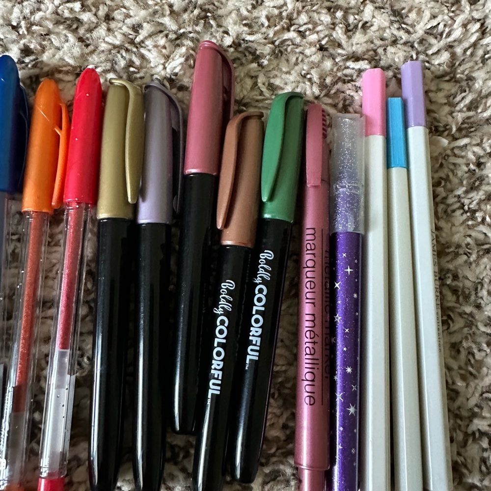 Assorted Highlighter & Gel Pen Set - Sparkles - Picture 4 of 4